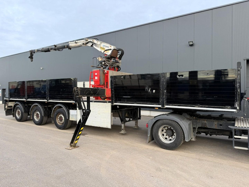 Kwb 45T STENENTRAILER / STEENOPLEGGER + KRAAN KENNIS K16R - 71-3 + STABS - 3x EXT + ROTATOR - SMARTBOARD - 2x STUURASSEN - SCHIJFREMMEN - SAF ASSEN - BELGISCHE PAPIEREN - Полуприцеп бортовой/ Платформа: фото 1 Kwb 45T STENENTRAILER / STEENOPLEGGER + KRAAN KENNIS K16R - 71-3 + STABS - 3x EXT + ROTATOR - SMARTBOARD - 2x STUURASSEN - SCHIJFREMMEN - SAF ASSEN - BELGISCHE PAPIEREN - Полуприцеп бортовой/ Платформа: фото 1