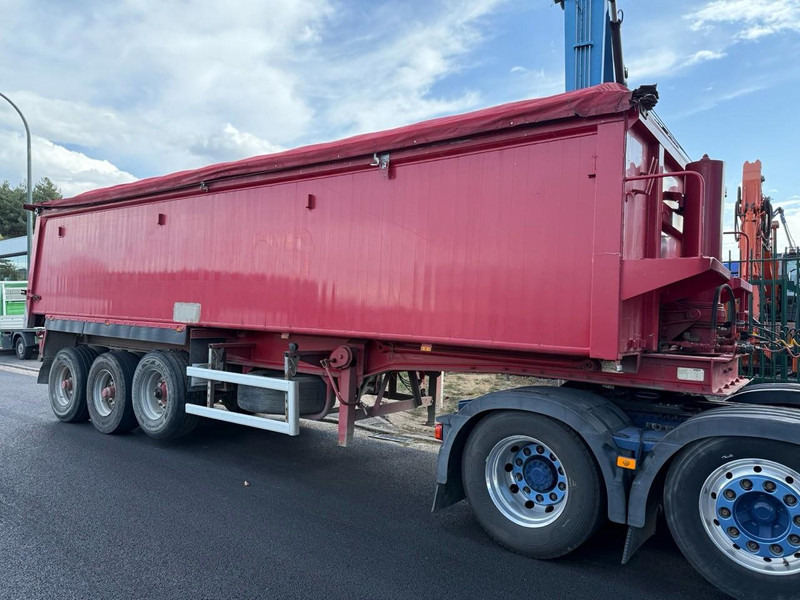 LAG 0-3-37 KAL - 3-AXLES ALU TIPPER - 42m3 AIR SUSPENSION - BPW DRUM - MARCOLIN COVER - Самосвальный полуприцеп: фото 1 LAG 0-3-37 KAL - 3-AXLES ALU TIPPER - 42m3 AIR SUSPENSION - BPW DRUM - MARCOLIN COVER - Самосвальный полуприцеп: фото 1
