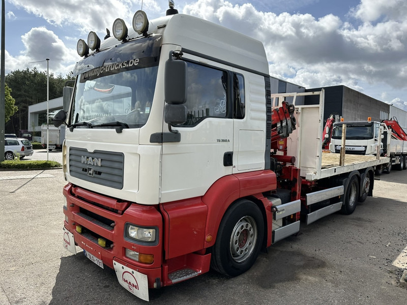 MAN TG 360 A 6x2 + KRAN ATLAS 100.1 A3 - PLATFORM 5m80 - E3 - LIFT-AXLE - FULL AIR SUSPENSION - ZF AS TRONIC - BE TRUCK - Грузовик бортовой/ Платформа, Автоманипулятор: фото 3 MAN TG 360 A 6x2 + KRAN ATLAS 100.1 A3 - PLATFORM 5m80 - E3 - LIFT-AXLE - FULL AIR SUSPENSION - ZF AS TRONIC - BE TRUCK - Грузовик бортовой/ Платформа, Автоманипулятор: фото 3