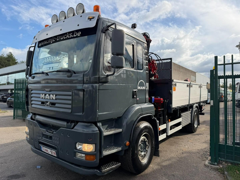 MAN TGA 18.350 4x2 TIPPER + CRANE HMF 1110 K2 + ROTATOR - STEEL SPRING / BLATT / BALLESTAS / LAMES - BE TRUCK - Самосвал, Автоманипулятор: фото 4 MAN TGA 18.350 4x2 TIPPER + CRANE HMF 1110 K2 + ROTATOR - STEEL SPRING / BLATT / BALLESTAS / LAMES - BE TRUCK - Самосвал, Автоманипулятор: фото 4