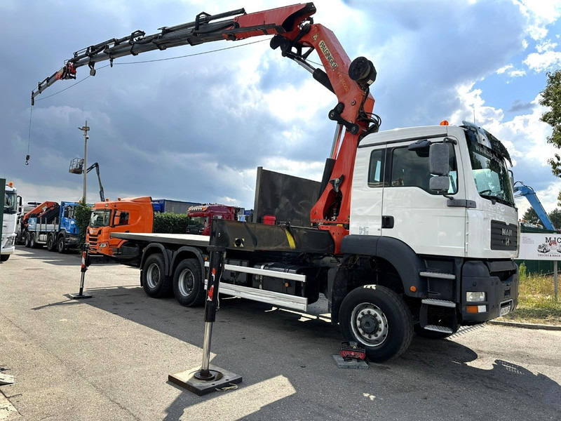 MAN TGA 33.350 6x6 + (27.5m) CRANE PALFINGER PK36002 E 6x + JIB + WINCH - *184.000km* - MANUAL - EURO 3 - Автоманипулятор: фото 1 MAN TGA 33.350 6x6 + (27.5m) CRANE PALFINGER PK36002 E 6x + JIB + WINCH - *184.000km* - MANUAL - EURO 3 - Автоманипулятор: фото 1