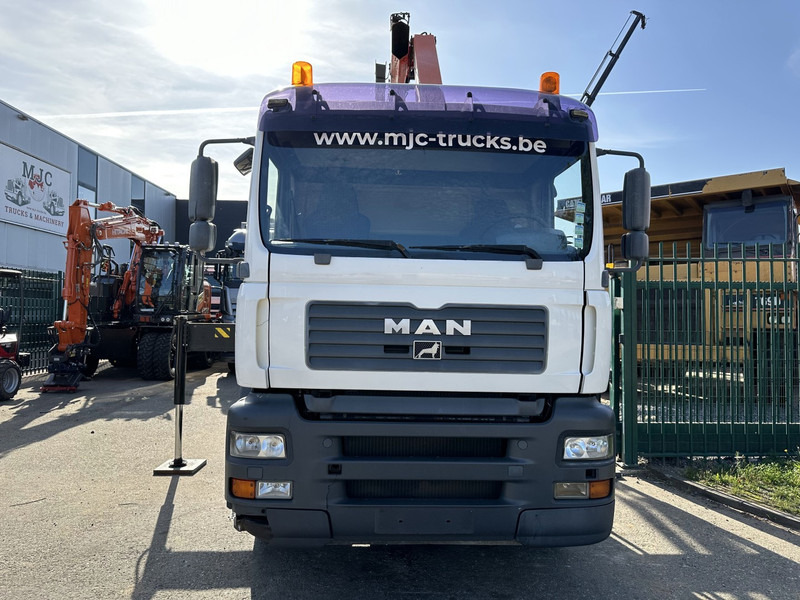 MAN TGA 33.360 6x4 HAAKSYSTEEM + KRAAN PALFINGER PK 15002 - MANUEEL - BLADVERIGN - NAAFREDUCTIE - BE TRUCK - Крюковой мультилифт, Автоманипулятор: фото 2 MAN TGA 33.360 6x4 HAAKSYSTEEM + KRAAN PALFINGER PK 15002 - MANUEEL - BLADVERIGN - NAAFREDUCTIE - BE TRUCK - Крюковой мультилифт, Автоманипулятор: фото 2