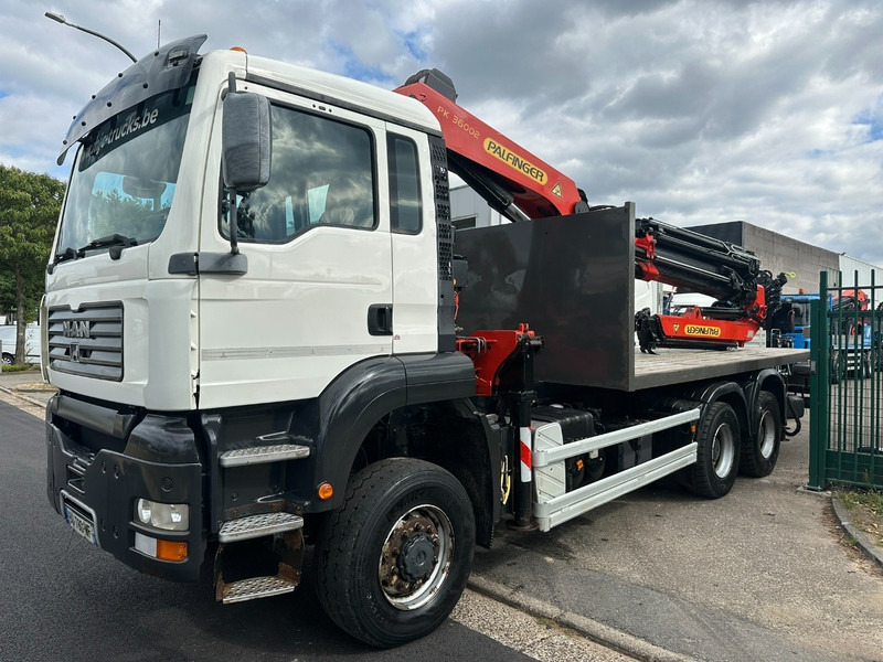MAN TGA 33.360 6x6 + CRANE PALFINGER PK36002 E 6x + JIB + WINCH - *184.000km* - MANUAL - EURO 3 - Автоманипулятор: фото 1 MAN TGA 33.360 6x6 + CRANE PALFINGER PK36002 E 6x + JIB + WINCH - *184.000km* - MANUAL - EURO 3 - Автоманипулятор: фото 1