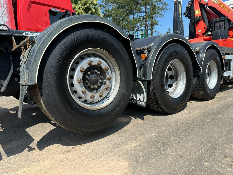 Крюковой мультилифт, Автоманипулятор MAN TGS 35.400 8x4 TRIDEM HOOKLIFT T22 + CRANE PALFINGER PK 18001 EH + RADIO - EURO 5 - LIFT/STEERING AXLE - BE TRUCK: фото 20