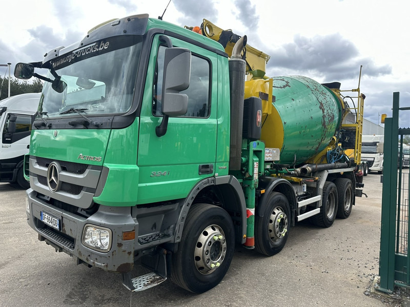 Mercedes-Benz ACTROS 3241 8x4 PUMI PM M 21-3 (21m) Putzmeister - *238.000km* / 1586H - EPS - BLADVERING / NAAFREDUCTIE - Автобетононасос: фото 3 Mercedes-Benz ACTROS 3241 8x4 PUMI PM M 21-3 (21m) Putzmeister - *238.000km* / 1586H - EPS - BLADVERING / NAAFREDUCTIE - Автобетононасос: фото 3