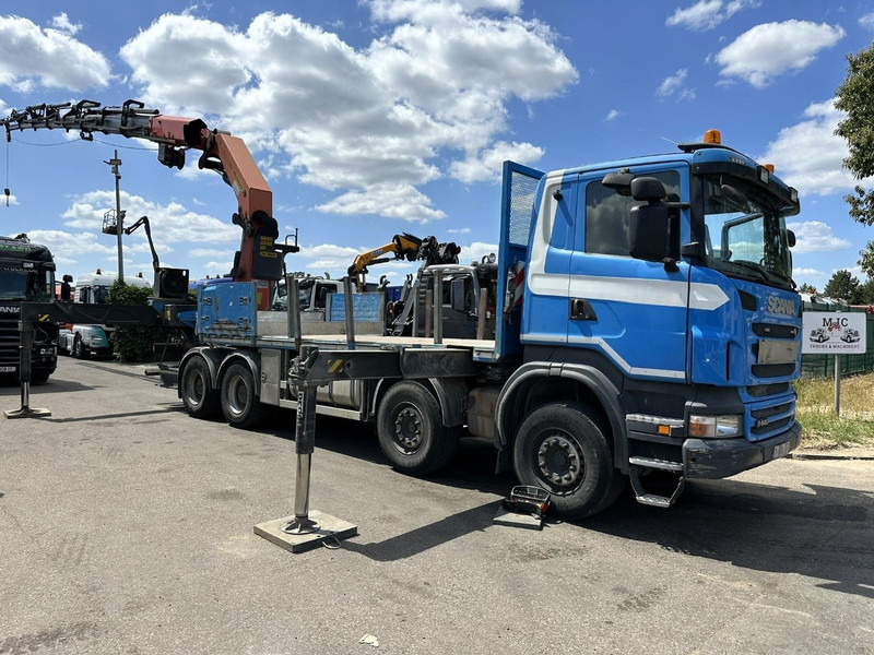 Scania G440 8x4 PRITSCHE + (25m!) KRAN PALFINGER PK78002 SH G 8x + WINCH - PLATFORM 6m25 - SCHALT - AP ACHSEN - BLATT - EURO 5 - BELGISCHE - Грузовик бортовой/ Платформа, Автоманипулятор: фото 2 Scania G440 8x4 PRITSCHE + (25m!) KRAN PALFINGER PK78002 SH G 8x + WINCH - PLATFORM 6m25 - SCHALT - AP ACHSEN - BLATT - EURO 5 - BELGISCHE - Грузовик бортовой/ Платформа, Автоманипулятор: фото 2