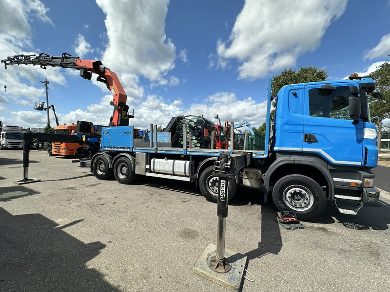 Scania G440 8x4 PRITSCHE + KRAN (26.5m!) PALFINGER PK78002 SH G 8x + 1 + WINCH - PLATFORM 6m25 - MANUAL - HUB REDUCTION - STEEL SPRING - EURO 5 - BE TRUCK - Грузовик бортовой/ Платформа, Автоманипулятор: фото 4 Scania G440 8x4 PRITSCHE + KRAN (26.5m!) PALFINGER PK78002 SH G 8x + 1 + WINCH - PLATFORM 6m25 - MANUAL - HUB REDUCTION - STEEL SPRING - EURO 5 - BE TRUCK - Грузовик бортовой/ Платформа, Автоманипулятор: фото 4