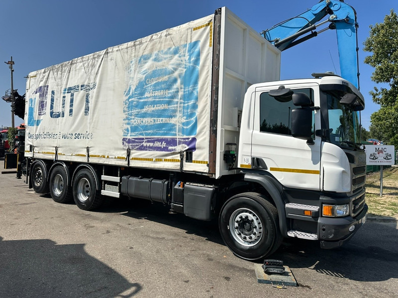Scania P410 8x4 TRIDEM + CRANE HIAB 244 EP-4 HIDUO - RETARDER - LIFT + STEERING AXLE - *327.000km* - RADIO - Автоманипулятор: фото 2 Scania P410 8x4 TRIDEM + CRANE HIAB 244 EP-4 HIDUO - RETARDER - LIFT + STEERING AXLE - *327.000km* - RADIO - Автоманипулятор: фото 2