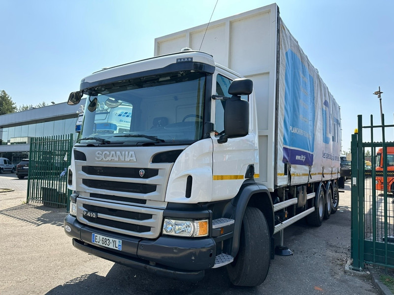 Scania P410 8x4 TRIDEM PRITSCHE PLANE + KRAN HIAB 244 EP-4 HIDUO - RETARDER - LIFT + STEERING AXLE - *327.000km* - RADIO - Тентованный грузовик, Автоманипулятор: фото 4 Scania P410 8x4 TRIDEM PRITSCHE PLANE + KRAN HIAB 244 EP-4 HIDUO - RETARDER - LIFT + STEERING AXLE - *327.000km* - RADIO - Тентованный грузовик, Автоманипулятор: фото 4