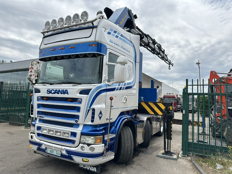 Scania R500 8x2 + CRANE 100Tm! PALFINGER PK100002 G 8x + 1 ME - RETARDER - ALCOA DURA BRIGHT - LIFT + STEERING - 5/6 HYDR F - TÜV 05/2026 - TOP CONDITION - Автоманипулятор: фото 4 Scania R500 8x2 + CRANE 100Tm! PALFINGER PK100002 G 8x + 1 ME - RETARDER - ALCOA DURA BRIGHT - LIFT + STEERING - 5/6 HYDR F - TÜV 05/2026 - TOP CONDITION - Автоманипулятор: фото 4