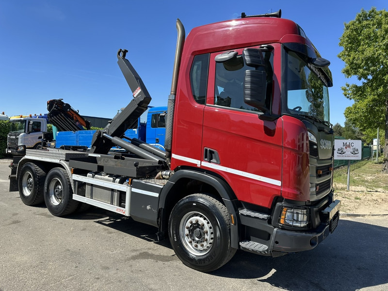 Крюковой мультилифт Scania R500 XT 6x4 RETARDER - HOOKLIFT / HAAKSYSTEEM WAF 20T - 5200mm - WB 3m75 - *231.000km* - HUB REDUCTION / STEEL SUSPENSION - EURO 6 - BE TRUCK: фото 1
