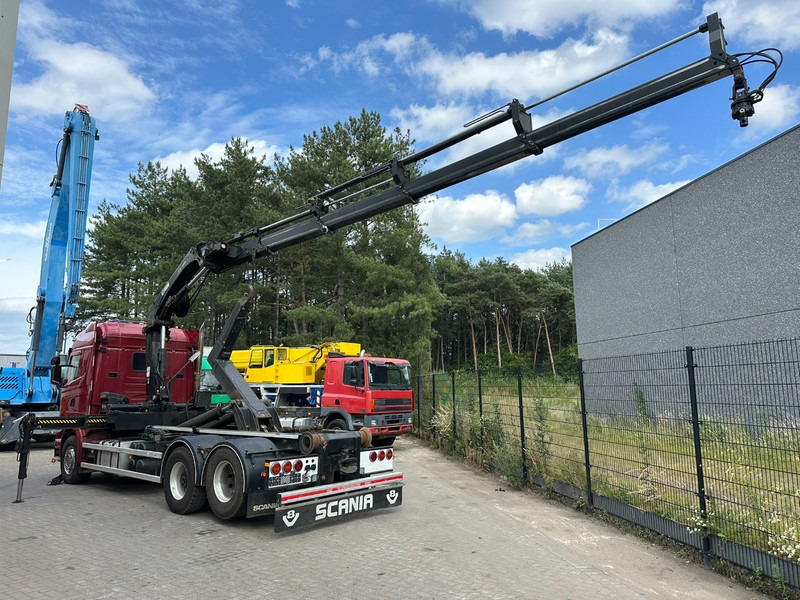 Scania R580 6X2 V8 HOOKLIFT + CRANE HIAB 211 E-4 HIPRO - ROTATOR - RETARDER - RADIO - NL TRUCK - Крюковой мультилифт, Автоманипулятор: фото 4 Scania R580 6X2 V8 HOOKLIFT + CRANE HIAB 211 E-4 HIPRO - ROTATOR - RETARDER - RADIO - NL TRUCK - Крюковой мультилифт, Автоманипулятор: фото 4