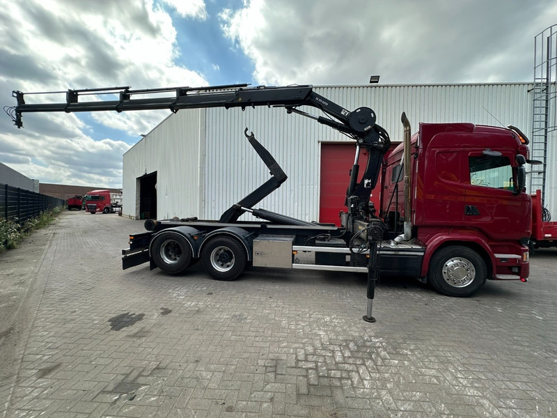 Scania R580 6X2 V8 HOOKLIFT + CRANE HIAB 211 E-4 HIPRO - ROTATOR - RETARDER - RADIO - NL TRUCK - Крюковой мультилифт, Автоманипулятор: фото 5 Scania R580 6X2 V8 HOOKLIFT + CRANE HIAB 211 E-4 HIPRO - ROTATOR - RETARDER - RADIO - NL TRUCK - Крюковой мультилифт, Автоманипулятор: фото 5