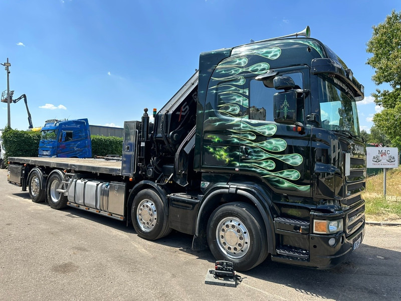 Scania R620 8x2 + CRANE HIAB 800 EP-5 HIPRO - RETARDER - LIFT/STEERING AXLE - HIGHLINE SLEEPER - LEATHER - ALCOA - Автоманипулятор: фото 2 Scania R620 8x2 + CRANE HIAB 800 EP-5 HIPRO - RETARDER - LIFT/STEERING AXLE - HIGHLINE SLEEPER - LEATHER - ALCOA - Автоманипулятор: фото 2