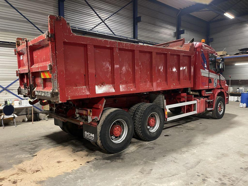 Scania T124-420 TORPEDO HAUBE - 6x4 - KIPPER - MANUAL GRS900 3+3 - STEEL SPRING / BALLIESTAS / LAMES / BLATT - Самосвал: фото 4 Scania T124-420 TORPEDO HAUBE - 6x4 - KIPPER - MANUAL GRS900 3+3 - STEEL SPRING / BALLIESTAS / LAMES / BLATT - Самосвал: фото 4