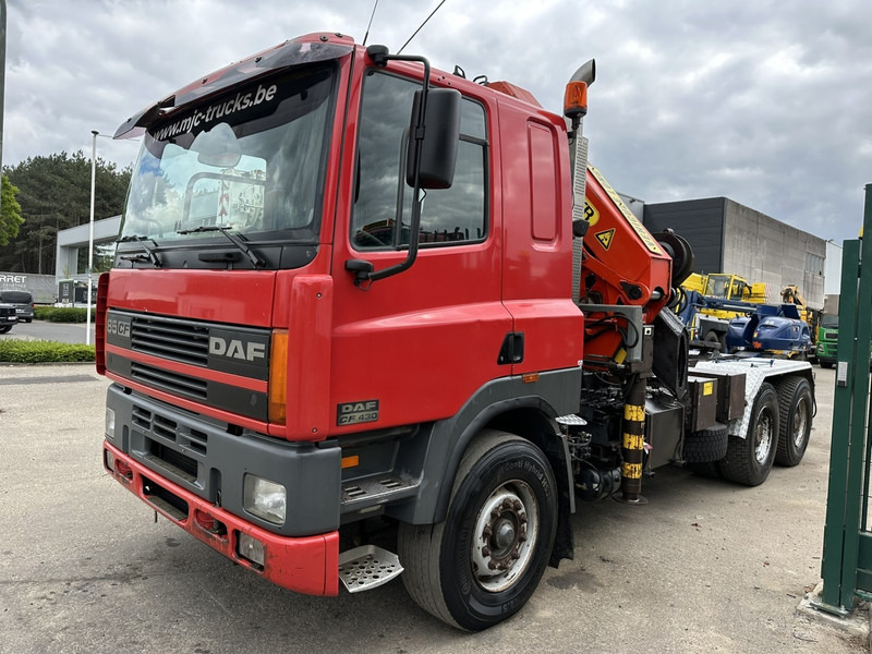 DAF 85 CF 430 6x4 CRANE PK 32.000 F (7x) + WINCH - EURO 2 - MANUAL ZF - HUB REDUCTION / STEEL SPRING - BE TRUCK - Тягач: фото 3 DAF 85 CF 430 6x4 CRANE PK 32.000 F (7x) + WINCH - EURO 2 - MANUAL ZF - HUB REDUCTION / STEEL SPRING - BE TRUCK - Тягач: фото 3