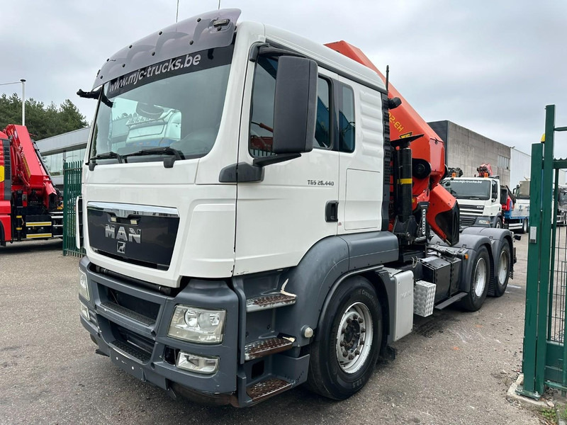 MAN TGS 26.440 6X4 SZM + (22m) KRAN PALFINGER PK62002 E 6x H + 1ME - RETARDER - EURO 5 - BE TRUCK - Тягач: фото 3 MAN TGS 26.440 6X4 SZM + (22m) KRAN PALFINGER PK62002 E 6x H + 1ME - RETARDER - EURO 5 - BE TRUCK - Тягач: фото 3