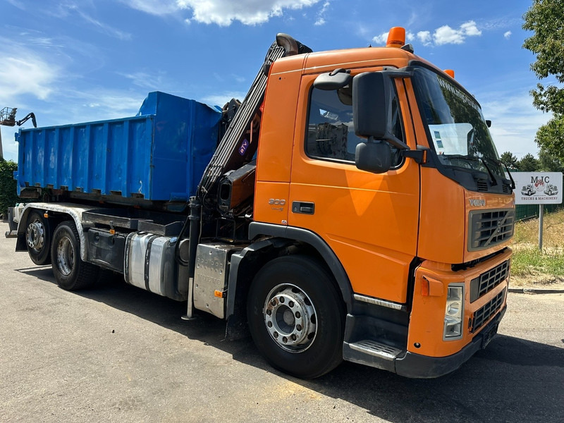 Volvo FM9-300 6x2 HOOKLIFT + HIAB 122 B-2 CL + ROTATOR - LIFT + STEERING AXLE - A/C - EURO 5 - INCL. CONTAINER - BE TRUCK - Крюковой мультилифт, Автоманипулятор: фото 1 Volvo FM9-300 6x2 HOOKLIFT + HIAB 122 B-2 CL + ROTATOR - LIFT + STEERING AXLE - A/C - EURO 5 - INCL. CONTAINER - BE TRUCK - Крюковой мультилифт, Автоманипулятор: фото 1