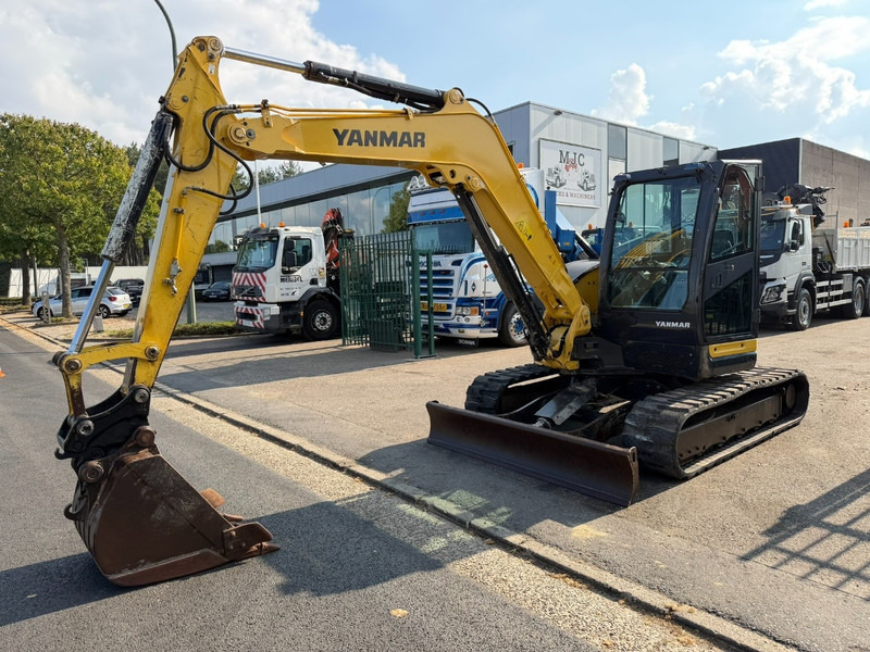 Yanmar VIO 80 8T - EXTRA HYDR F - 2013h - BLADE - A/C - QUICKHITCH - CE - BE MACHINE - Мини-экскаватор: фото 2 Yanmar VIO 80 8T - EXTRA HYDR F - 2013h - BLADE - A/C - QUICKHITCH - CE - BE MACHINE - Мини-экскаватор: фото 2