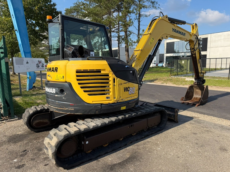 Yanmar VIO 80 8T - EXTRA HYDR F - 2013h - BLADE - A/C - QUICKHITCH - CE - BE MACHINE - Мини-экскаватор: фото 3 Yanmar VIO 80 8T - EXTRA HYDR F - 2013h - BLADE - A/C - QUICKHITCH - CE - BE MACHINE - Мини-экскаватор: фото 3