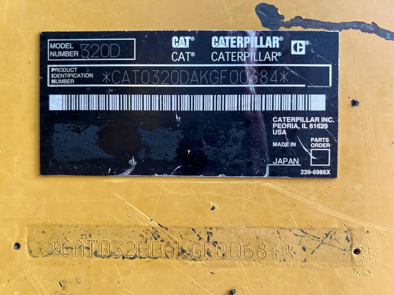 Гусеничный экскаватор Cat 320D L: фото 11