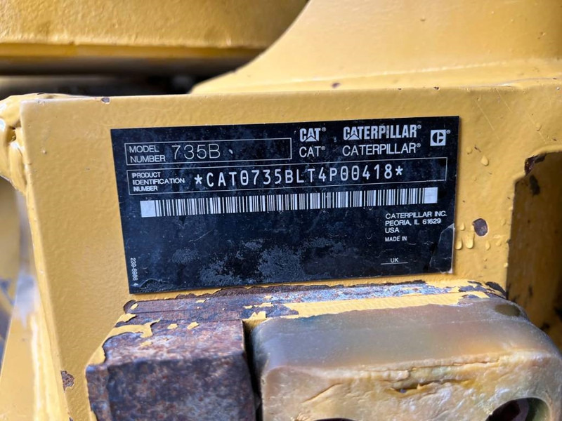 Сочленённый самосвал Cat 735 | 735B: фото 8