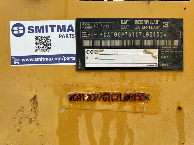 Каток Cat CP76: фото 7 Каток Cat CP76: фото 7