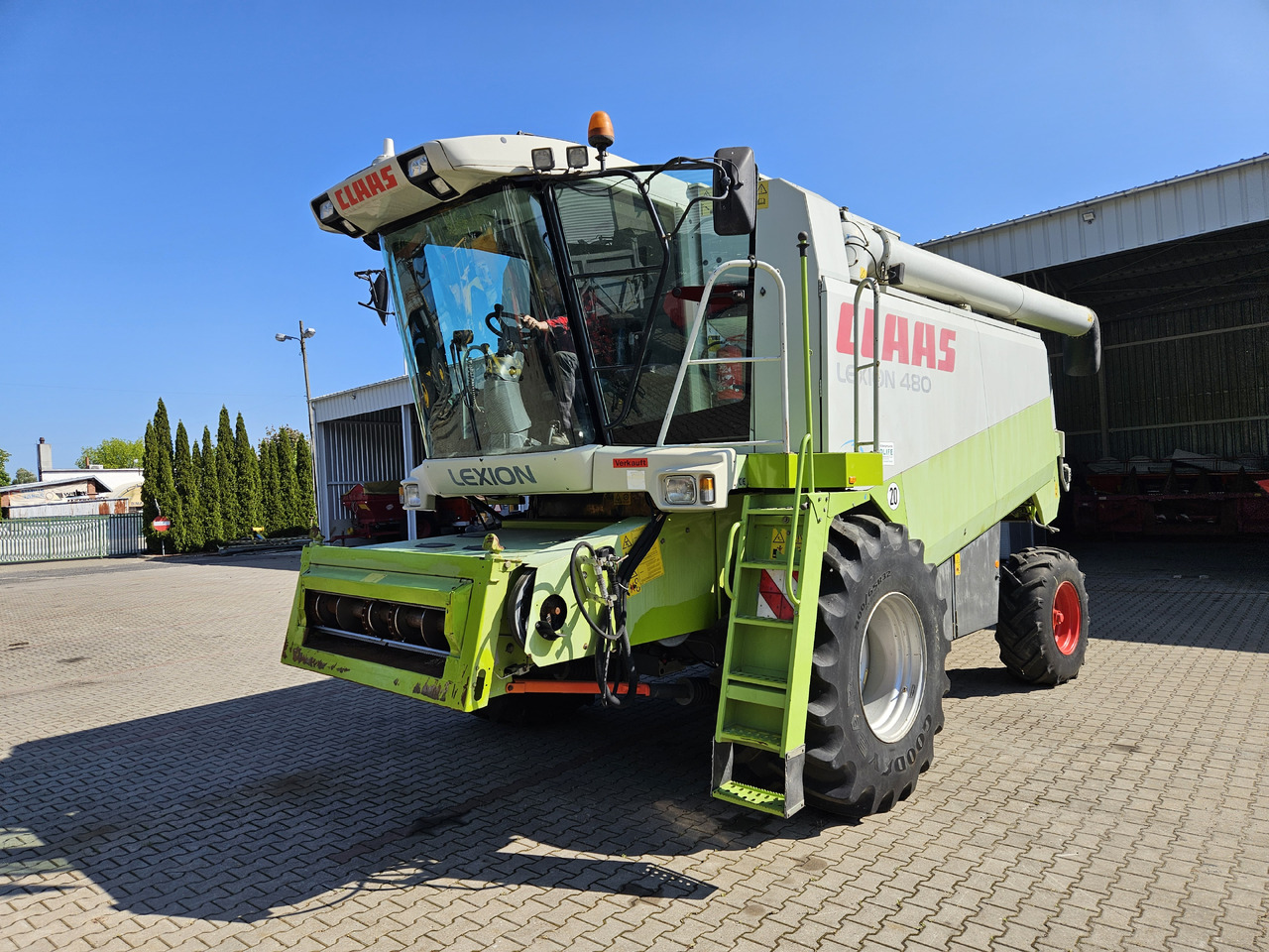 Claas Lexion 480 - Зерноуборочный комбайн: фото 2 Claas Lexion 480 - Зерноуборочный комбайн: фото 2
