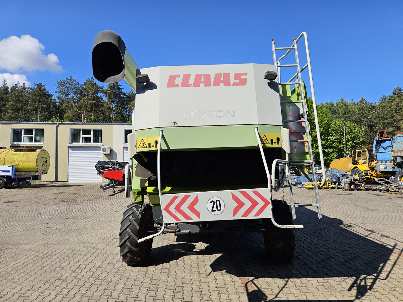 Claas Lexion 480 - Зерноуборочный комбайн: фото 5 Claas Lexion 480 - Зерноуборочный комбайн: фото 5