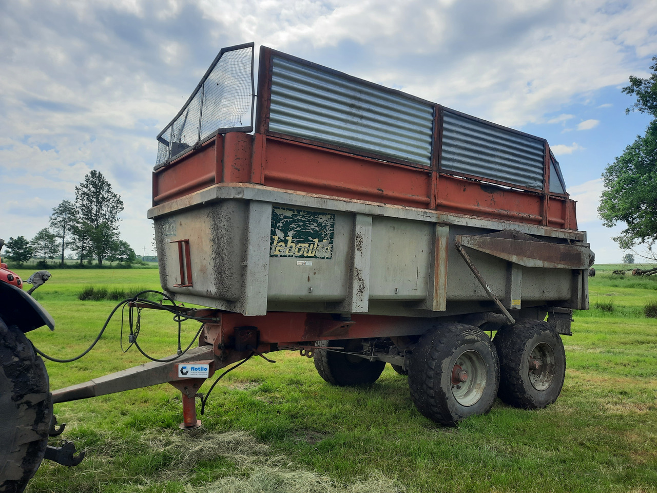 LEBOULCH RB2120 (12 ton / 25 m3) - Сельскохозяйственный прицеп-самосвал: фото 4 LEBOULCH RB2120 (12 ton / 25 m3) - Сельскохозяйственный прицеп-самосвал: фото 4