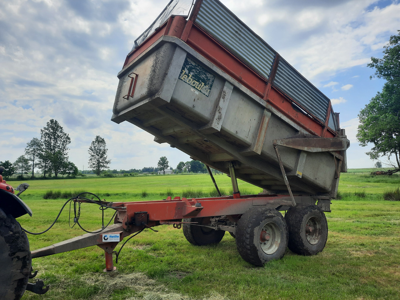 LEBOULCH RB2120 (12 ton / 25 m3) - Сельскохозяйственный прицеп-самосвал: фото 3 LEBOULCH RB2120 (12 ton / 25 m3) - Сельскохозяйственный прицеп-самосвал: фото 3