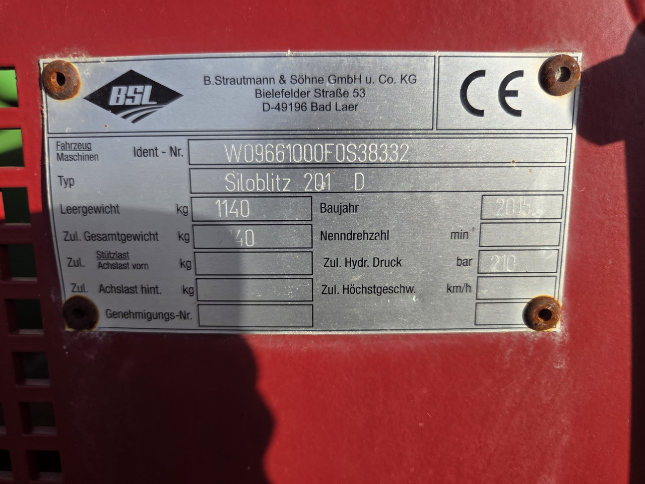 STRAUTMANN Siloblitz 201 D - Кормоуборочный комбайн: фото 3 STRAUTMANN Siloblitz 201 D - Кормоуборочный комбайн: фото 3