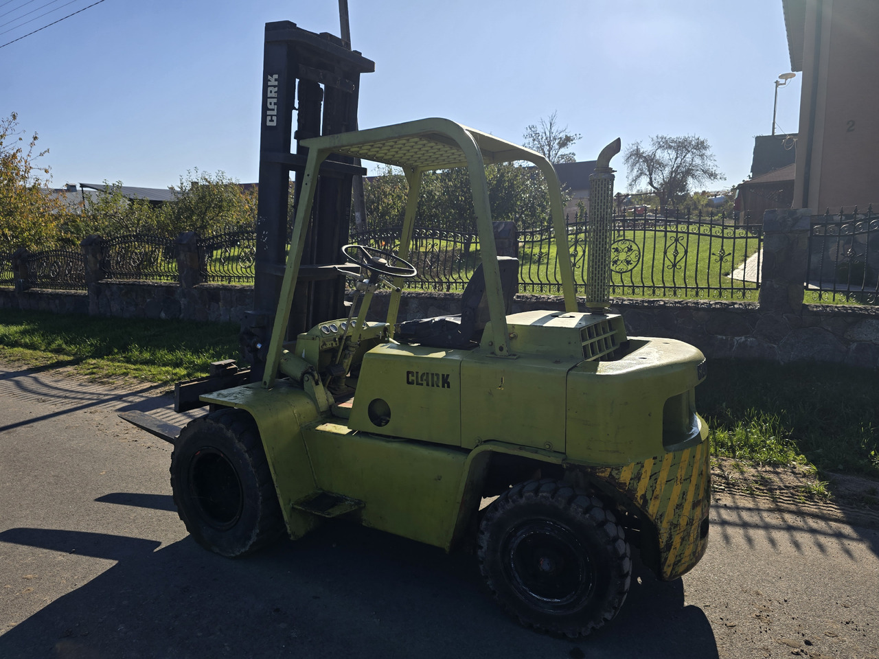 Дизельный погрузчик clark C500 Y70D: фото 6