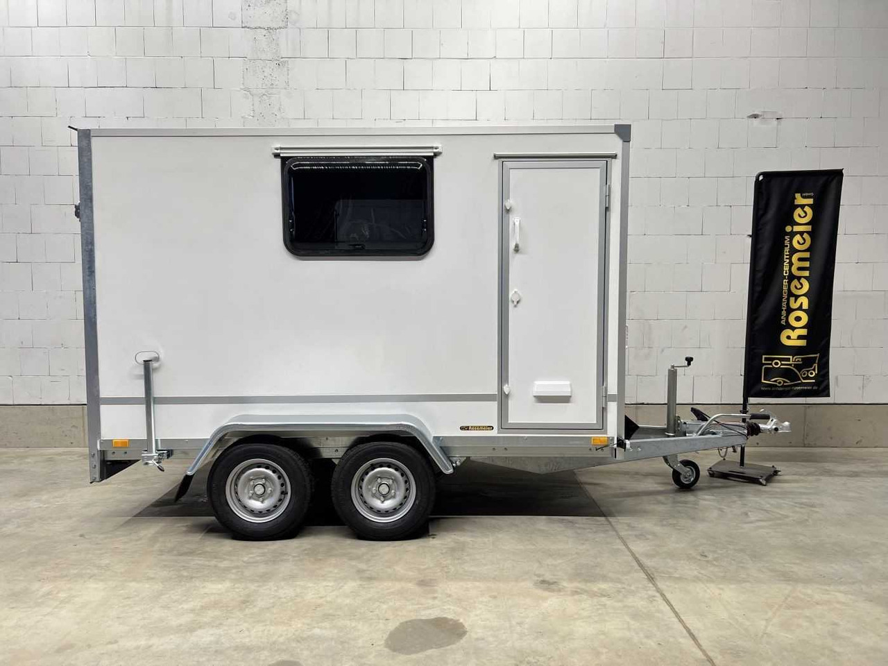 Новый Прицеп для мотоцикла BLYSS F2030HTD Rampe Tür 2 Fenster Kofferanhänger: фото 16