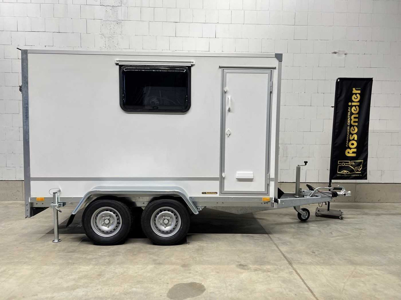 Новый Прицеп для мотоцикла BLYSS F2030HTD Rampe Tür 2 Fenster Kofferanhänger: фото 13