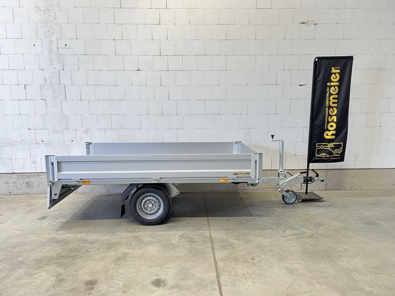 BOECKMANN HL-AL 2514/135 Eco Hochlader - Прицеп для легкового автомобиля: фото 1 BOECKMANN HL-AL 2514/135 Eco Hochlader - Прицеп для легкового автомобиля: фото 1