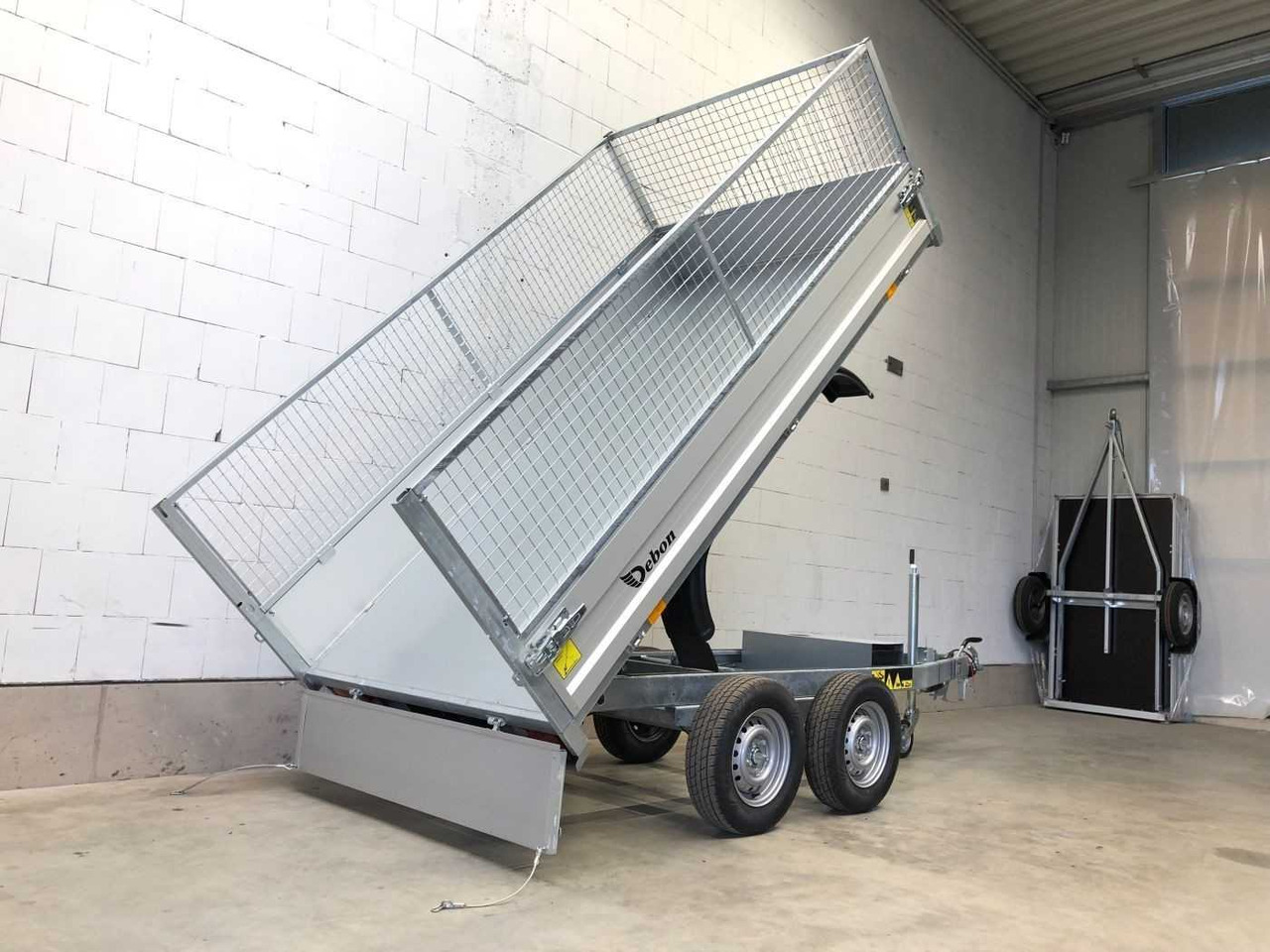 CHEVAL LIBERTE DEBON PW1.2E Lux E-Pumpe Gitter Rückwärtskipper - Самосвальный прицеп: фото 3 CHEVAL LIBERTE DEBON PW1.2E Lux E-Pumpe Gitter Rückwärtskipper - Самосвальный прицеп: фото 3