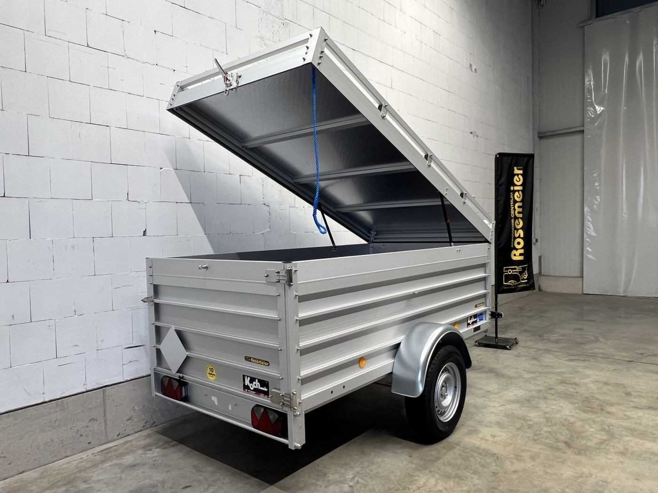 Новый Прицеп для легкового автомобиля KOCH 4.13 2 BWEH u. Deckel Tür Deckelanhänger: фото 11