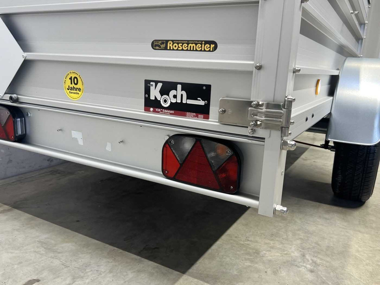 Новый Прицеп для легкового автомобиля KOCH 4.13 2 BWEH u. Deckel Tür Deckelanhänger: фото 6