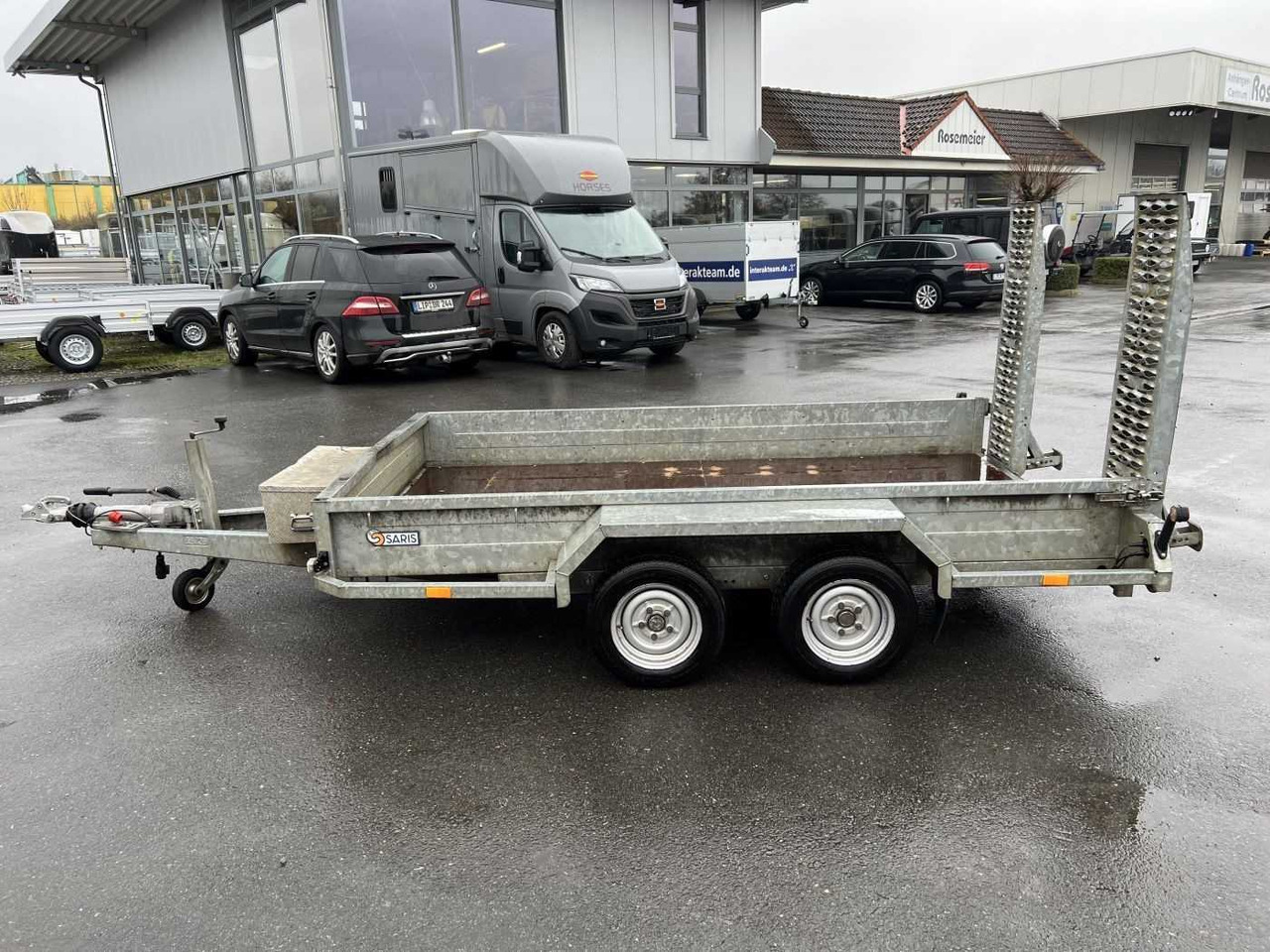 Прицеп для спецтехники SARIS Magnum Explorer 350 Maschinentransporter: фото 6