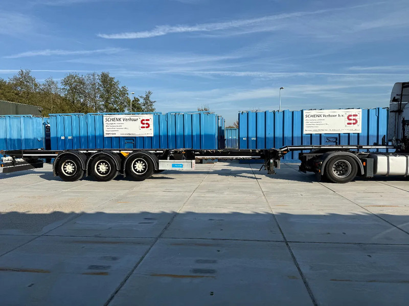 D-Tec Flexitrailer 3x Extandable / For all sizes container/tyres all 80%/Holland Trailer - Полуприцеп-контейнеровоз/ Сменный кузов: фото 2 D-Tec Flexitrailer 3x Extandable / For all sizes container/tyres all 80%/Holland Trailer - Полуприцеп-контейнеровоз/ Сменный кузов: фото 2