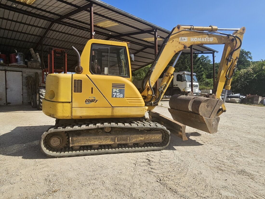 KOMATSU PC 75 R - Мини-экскаватор: фото 2 KOMATSU PC 75 R - Мини-экскаватор: фото 2