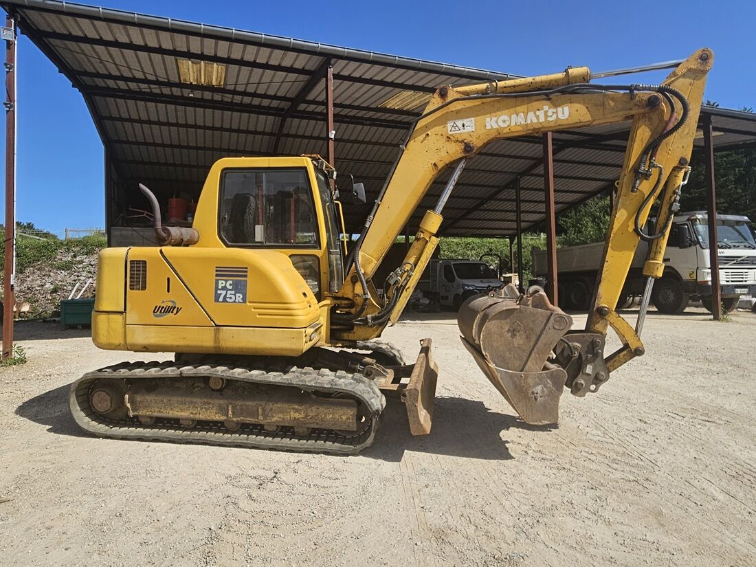 KOMATSU PC 75 R - Мини-экскаватор: фото 1 KOMATSU PC 75 R - Мини-экскаватор: фото 1