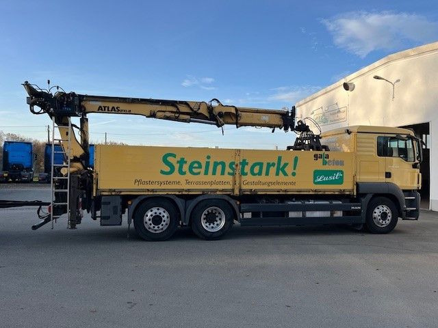 MAN TGS 26.400 Baustoff LKW mit Ladekran Atlas 210.2  в лизинг MAN TGS 26.400 Baustoff LKW mit Ladekran Atlas 210.2: фото 11