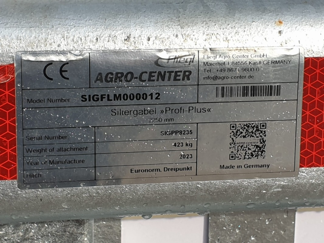 Fliegl SILIERGABEL PROFI-PLUS - Фронтальный погрузчик для трактора: фото 5 Fliegl SILIERGABEL PROFI-PLUS - Фронтальный погрузчик для трактора: фото 5