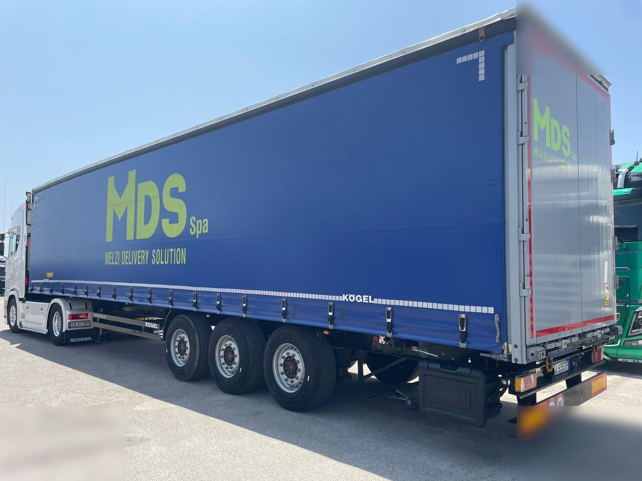 KÖGEL - Тентованный полуприцеп: фото 5 KÖGEL - Тентованный полуприцеп: фото 5