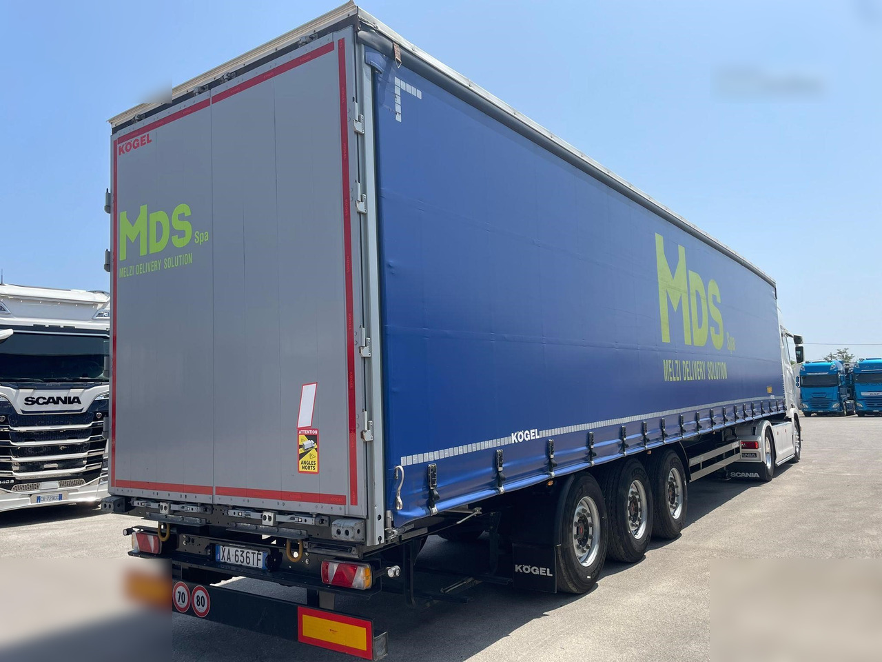 KÖGEL - Тентованный полуприцеп: фото 1 KÖGEL - Тентованный полуприцеп: фото 1