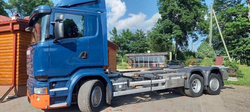 Scania R 490 LB, 6x2*4, EURO 6, 360 KW - Грузовик-контейнеровоз/ Сменный кузов: фото 4 Scania R 490 LB, 6x2*4, EURO 6, 360 KW - Грузовик-контейнеровоз/ Сменный кузов: фото 4