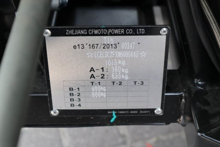 Квадроцикл CFMoto UFORCE 600 Valid Inspection, *Guarantee! Dutch Reg: фото 7