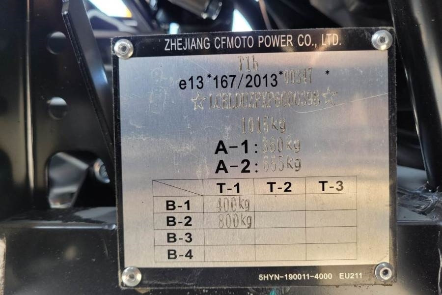 Квадроцикл CFMoto UFORCE600 Valid Inspection, *Guarantee! Dutch Regi: фото 7